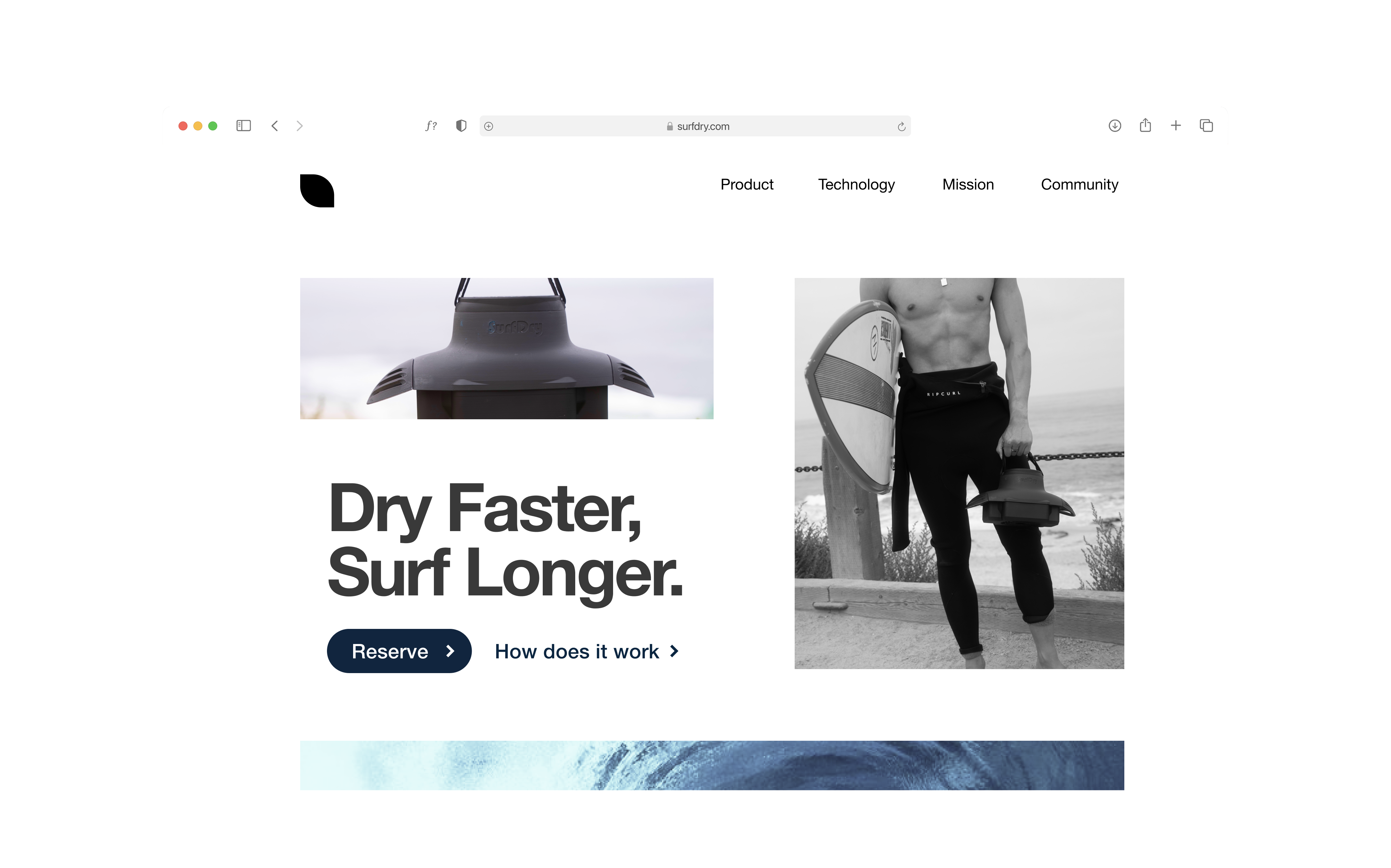 SurfDry brand shot 3