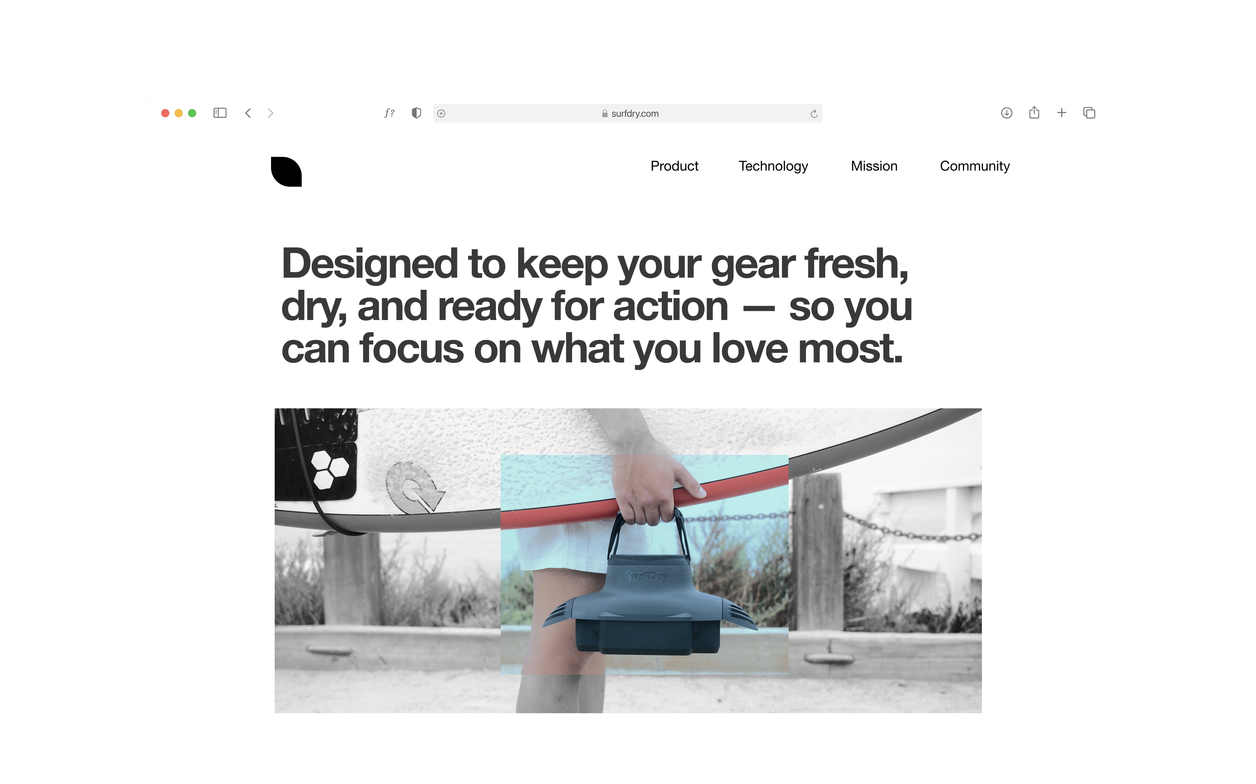 SurfDry brand shot 4