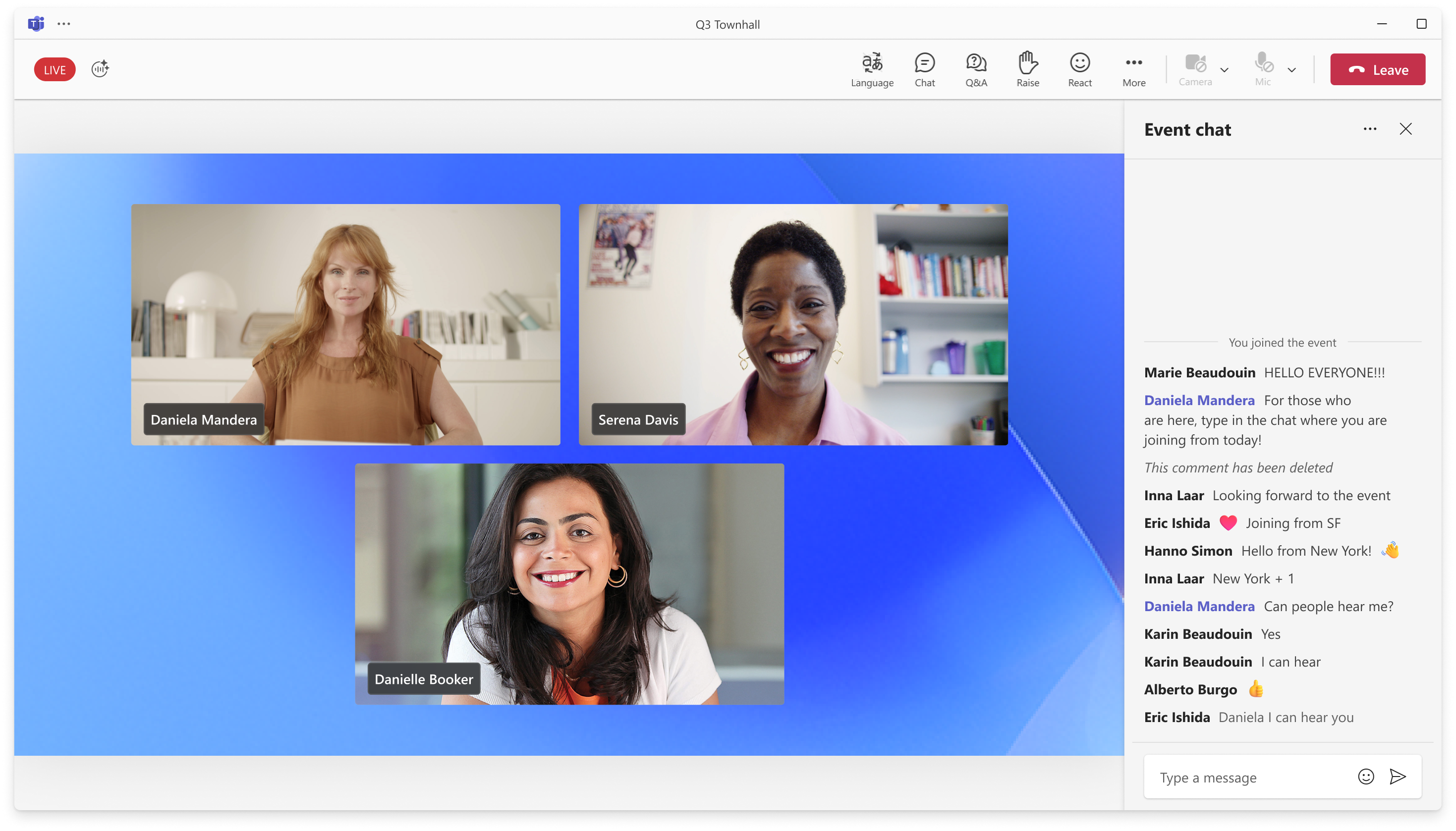Microsoft Teams AI Interpreter